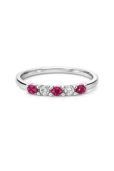 Ring Donna Oro Woman in White Gold LAR11355.008 - LAR11355.008